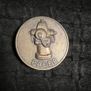 Vintage Pacer Fire Fighter Belt Buckle